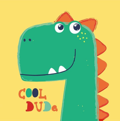 DINOSAURIO-Kit de pintura por números  30 x 30cm