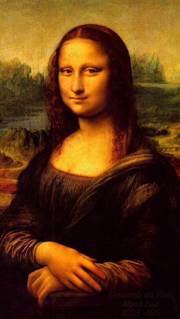 LA MONALISA-Kit De Pinturas Por Números 40 x 50cm