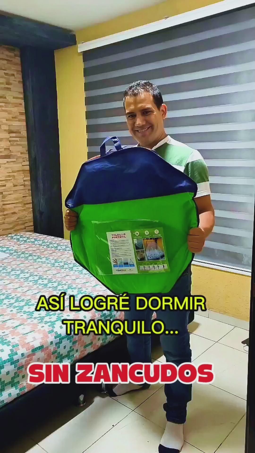 Cargar video: 🎥 Cómo instalar tu toldillo en segundos